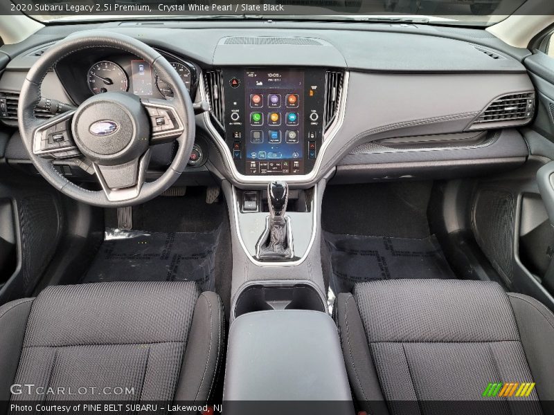Crystal White Pearl / Slate Black 2020 Subaru Legacy 2.5i Premium