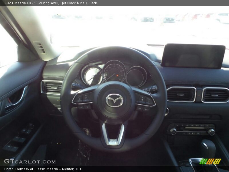 Jet Black Mica / Black 2021 Mazda CX-5 Touring AWD