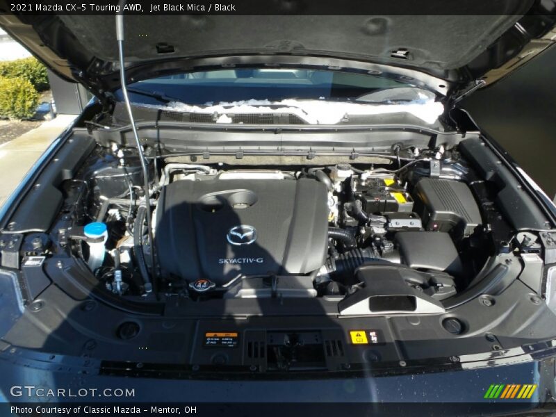 Jet Black Mica / Black 2021 Mazda CX-5 Touring AWD