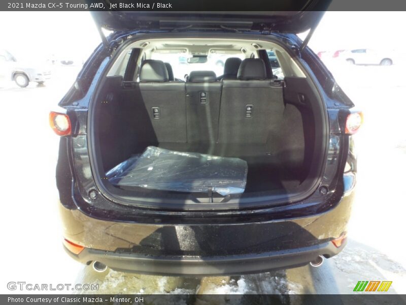 Jet Black Mica / Black 2021 Mazda CX-5 Touring AWD