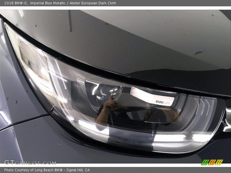 Imperial Blue Metallic / Atelier European Dark Cloth 2018 BMW i3