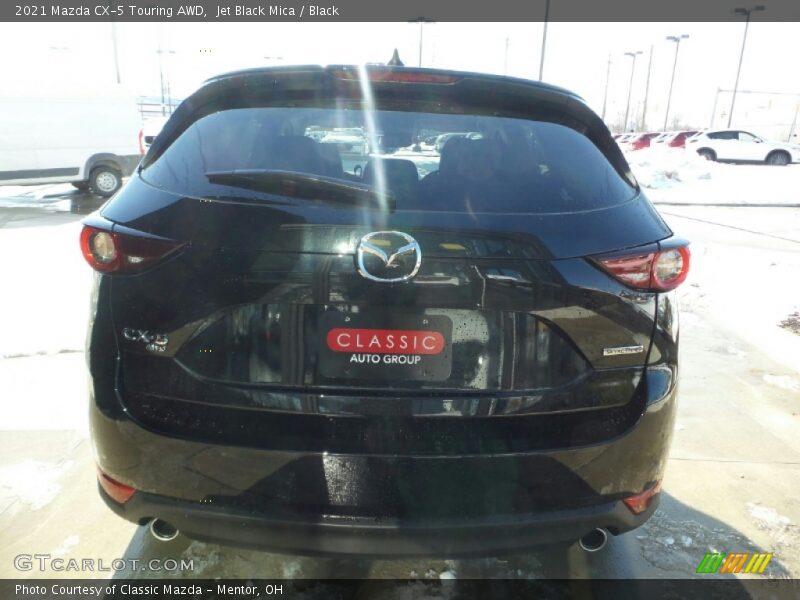 Jet Black Mica / Black 2021 Mazda CX-5 Touring AWD