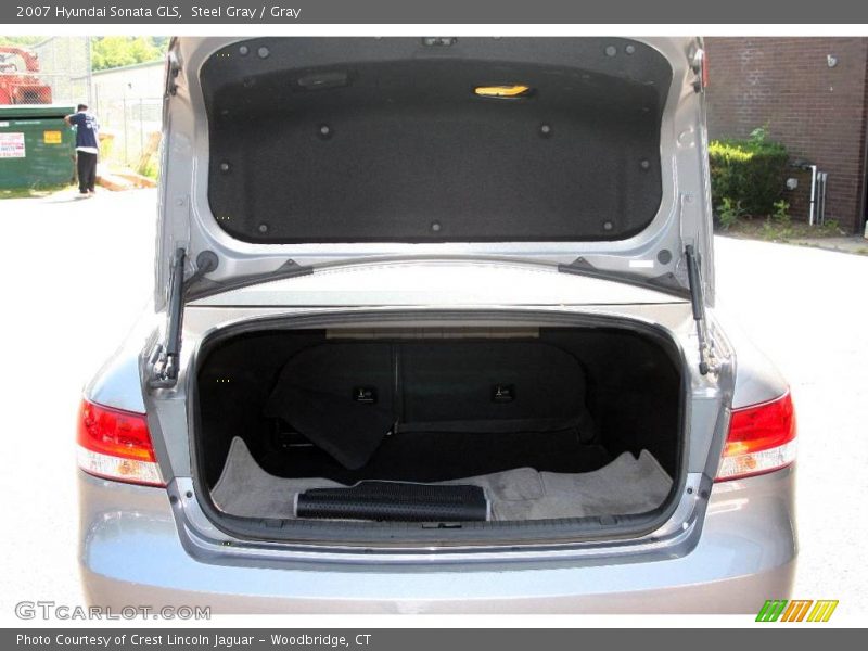 Steel Gray / Gray 2007 Hyundai Sonata GLS