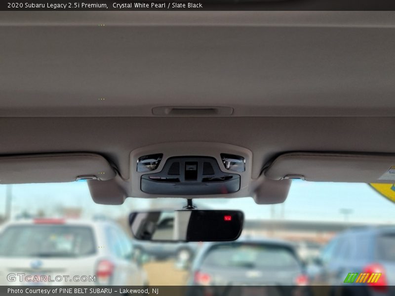 Crystal White Pearl / Slate Black 2020 Subaru Legacy 2.5i Premium