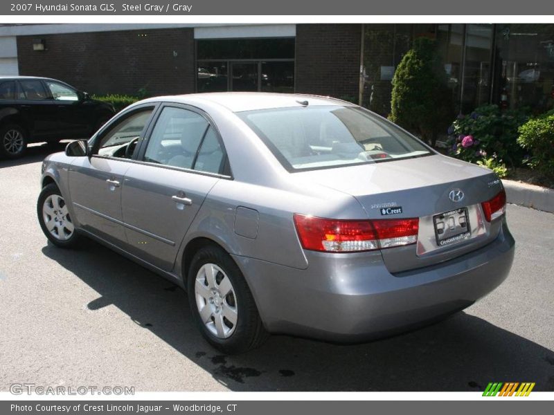Steel Gray / Gray 2007 Hyundai Sonata GLS