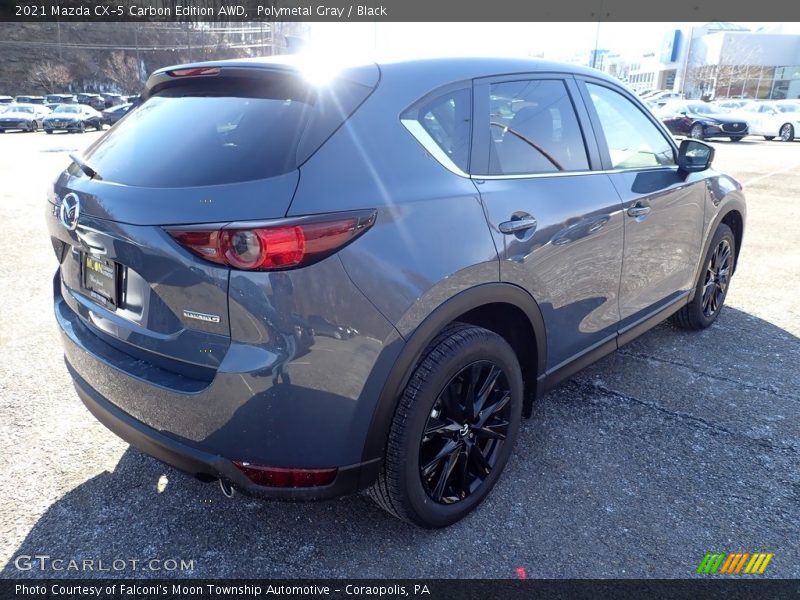 Polymetal Gray / Black 2021 Mazda CX-5 Carbon Edition AWD