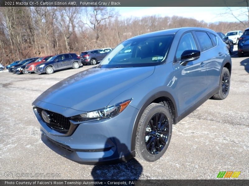 Polymetal Gray / Black 2021 Mazda CX-5 Carbon Edition AWD