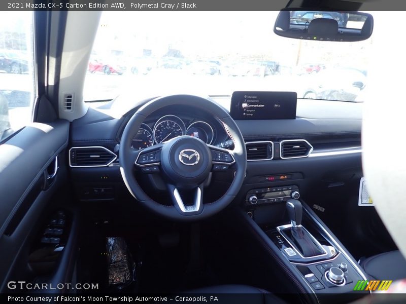 Polymetal Gray / Black 2021 Mazda CX-5 Carbon Edition AWD