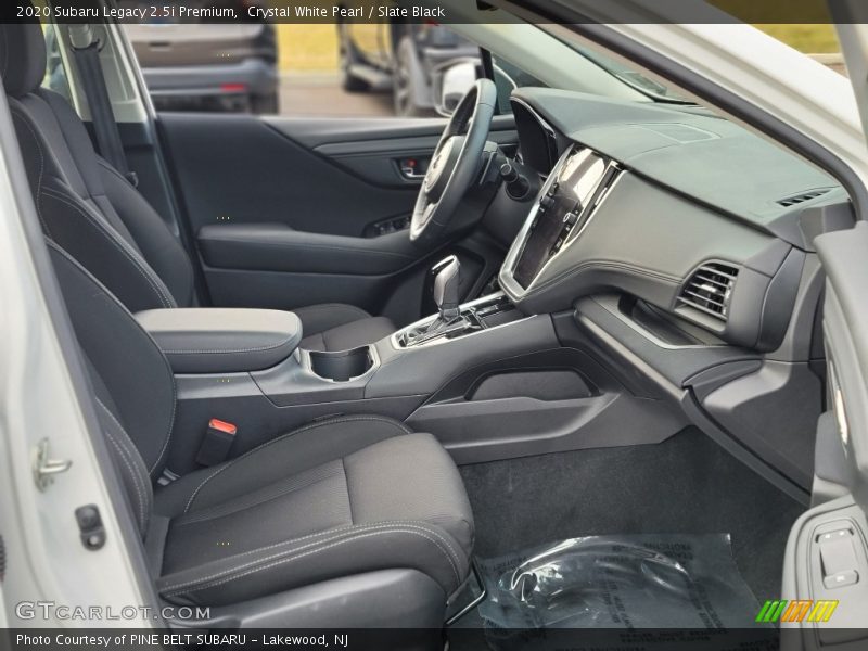 Crystal White Pearl / Slate Black 2020 Subaru Legacy 2.5i Premium