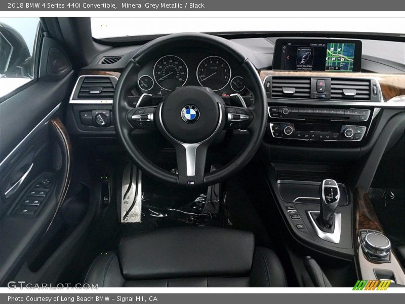 Mineral Grey Metallic / Black 2018 BMW 4 Series 440i Convertible