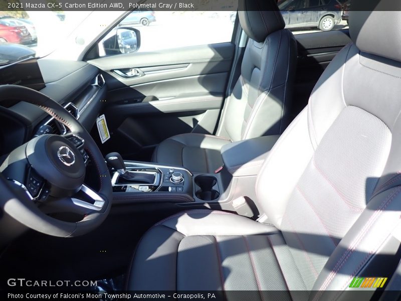 Polymetal Gray / Black 2021 Mazda CX-5 Carbon Edition AWD
