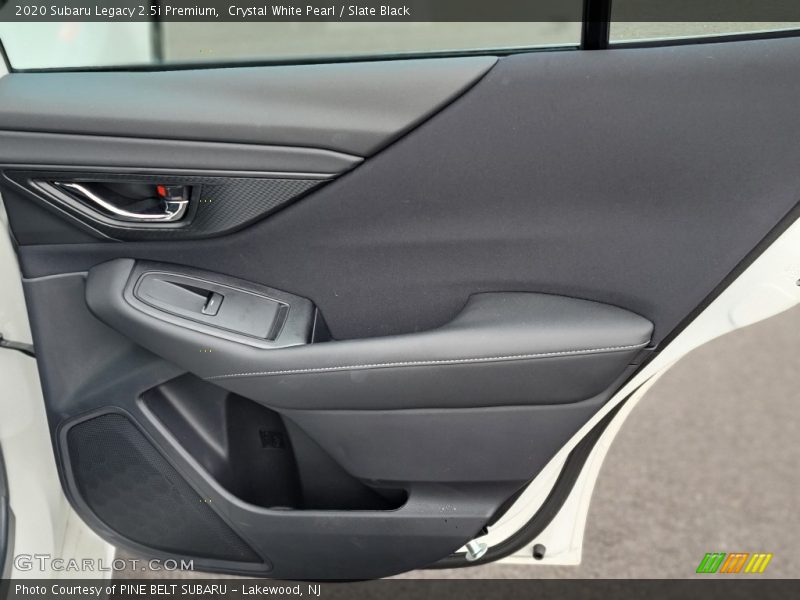 Crystal White Pearl / Slate Black 2020 Subaru Legacy 2.5i Premium