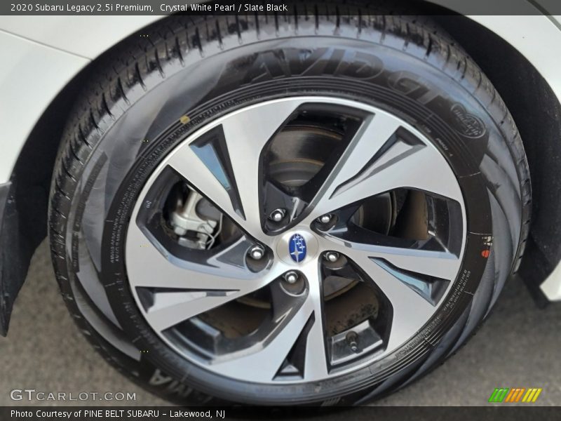 Crystal White Pearl / Slate Black 2020 Subaru Legacy 2.5i Premium