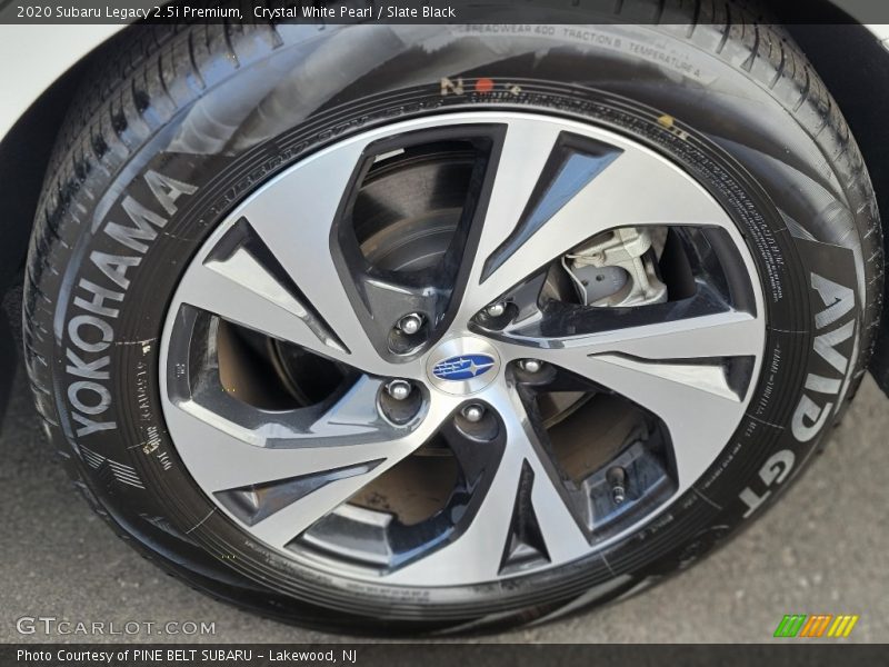 Crystal White Pearl / Slate Black 2020 Subaru Legacy 2.5i Premium