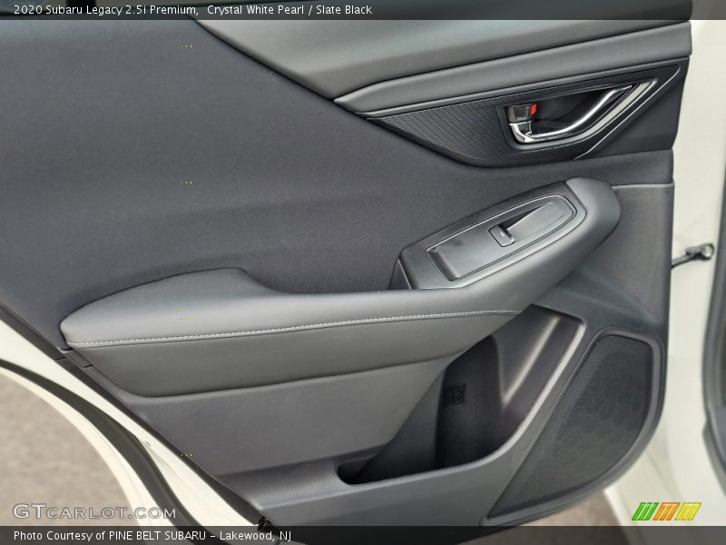 Crystal White Pearl / Slate Black 2020 Subaru Legacy 2.5i Premium