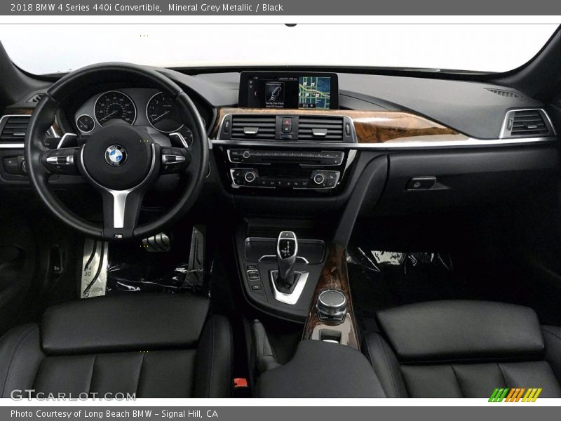 Mineral Grey Metallic / Black 2018 BMW 4 Series 440i Convertible