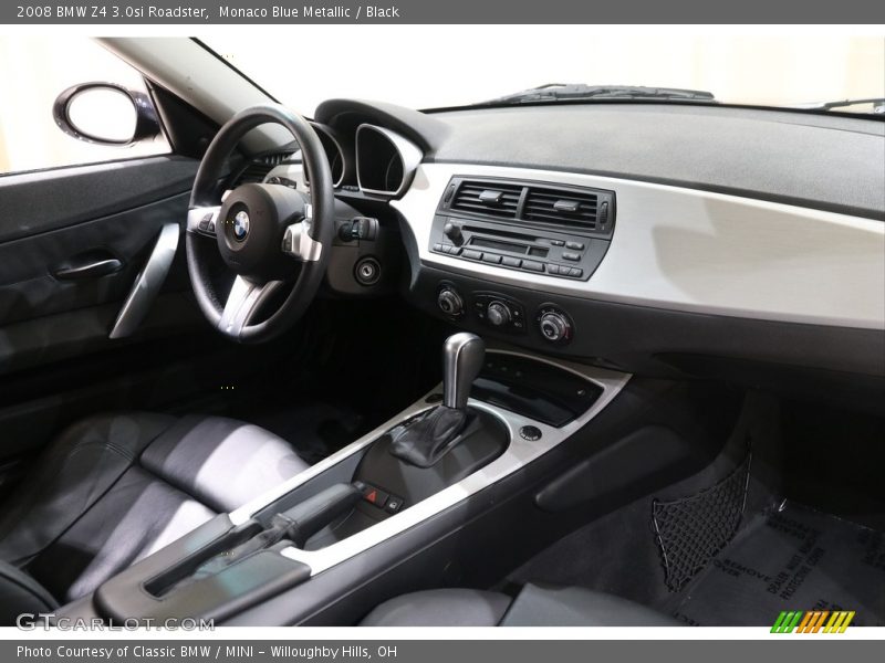 Monaco Blue Metallic / Black 2008 BMW Z4 3.0si Roadster