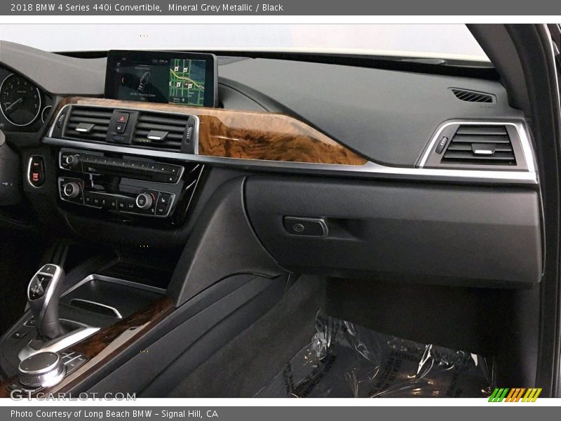 Mineral Grey Metallic / Black 2018 BMW 4 Series 440i Convertible