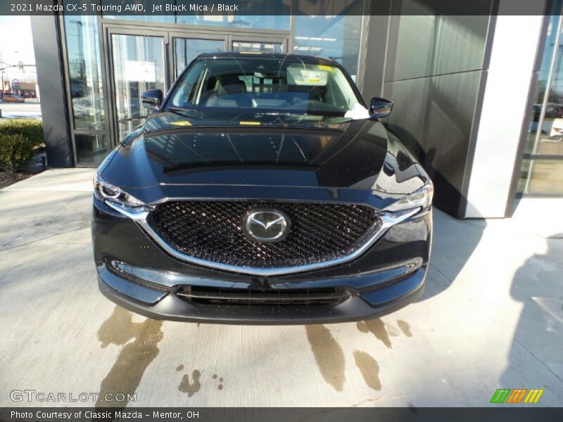 Jet Black Mica / Black 2021 Mazda CX-5 Touring AWD