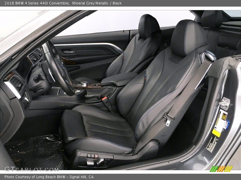 Mineral Grey Metallic / Black 2018 BMW 4 Series 440i Convertible