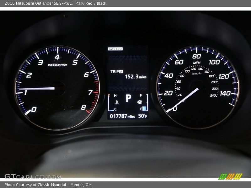  2016 Outlander SE S-AWC SE S-AWC Gauges