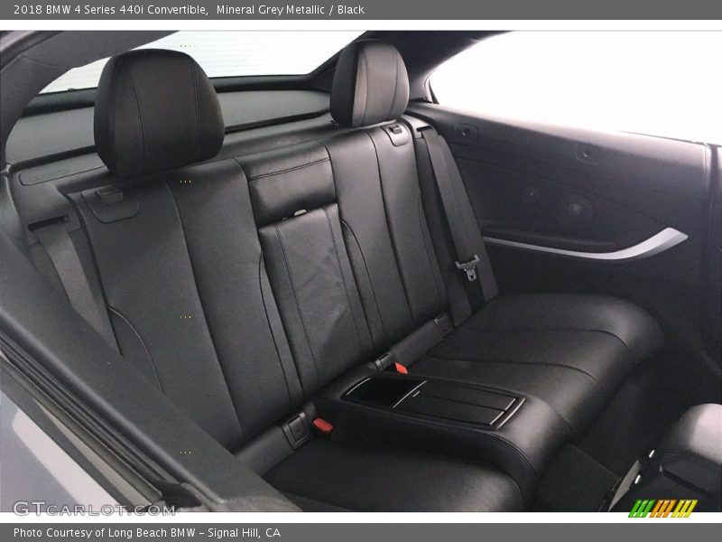 Mineral Grey Metallic / Black 2018 BMW 4 Series 440i Convertible