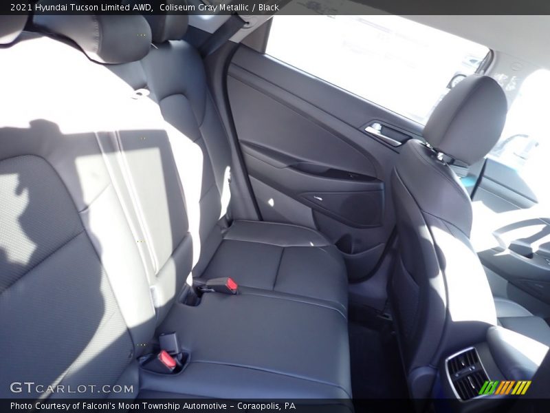 Coliseum Gray Metallic / Black 2021 Hyundai Tucson Limited AWD