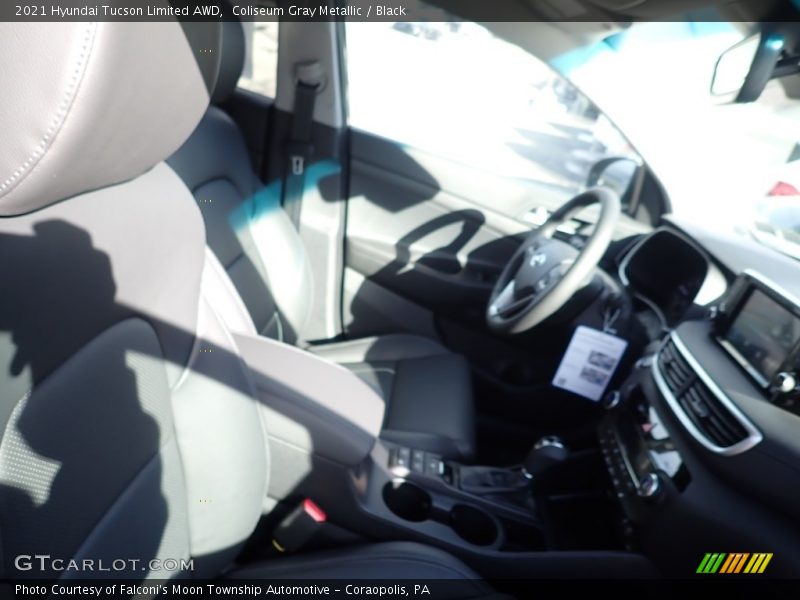 Coliseum Gray Metallic / Black 2021 Hyundai Tucson Limited AWD