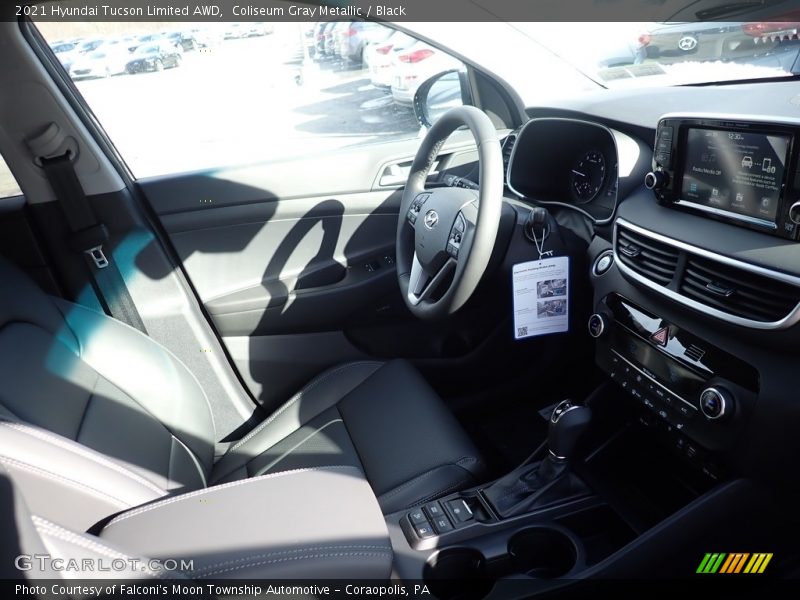 Coliseum Gray Metallic / Black 2021 Hyundai Tucson Limited AWD