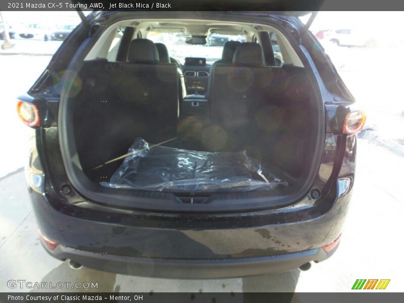 Jet Black Mica / Black 2021 Mazda CX-5 Touring AWD