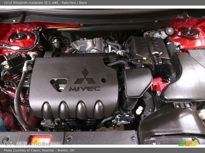  2016 Outlander SE S-AWC Engine - 2.4 Liter MIVEC SOHC 16-Valve 4 Cylinder