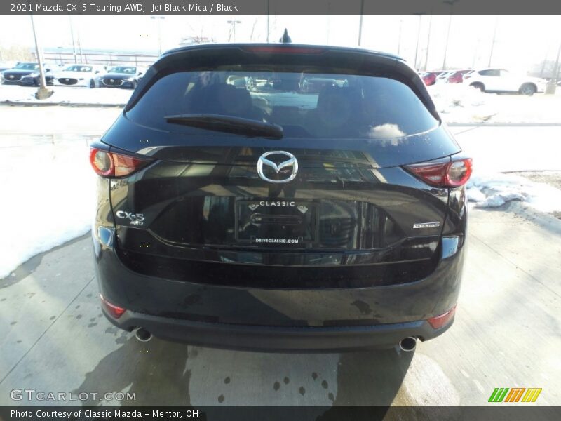 Jet Black Mica / Black 2021 Mazda CX-5 Touring AWD