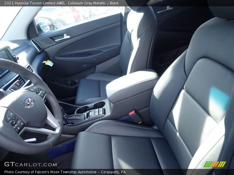 Coliseum Gray Metallic / Black 2021 Hyundai Tucson Limited AWD