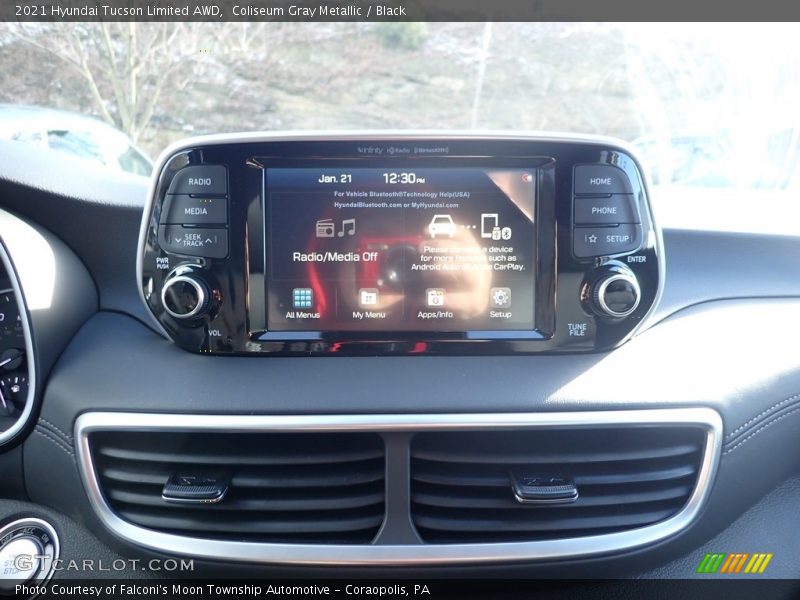 Coliseum Gray Metallic / Black 2021 Hyundai Tucson Limited AWD