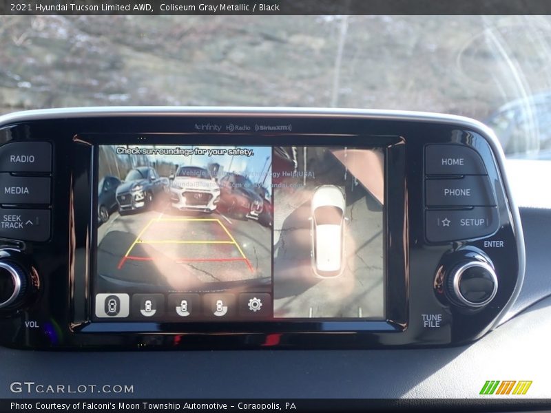 Coliseum Gray Metallic / Black 2021 Hyundai Tucson Limited AWD