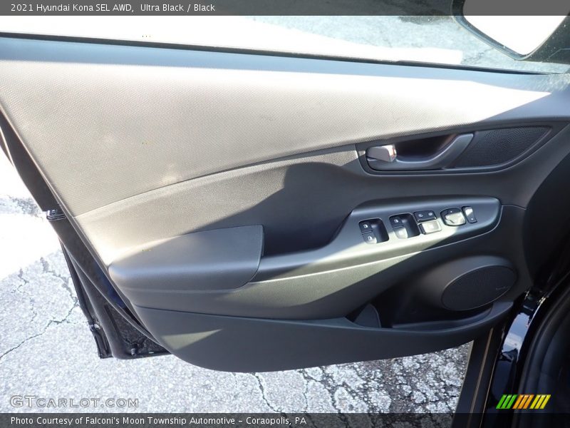 Ultra Black / Black 2021 Hyundai Kona SEL AWD