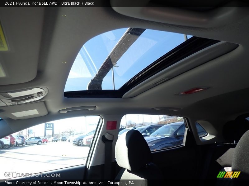 Ultra Black / Black 2021 Hyundai Kona SEL AWD