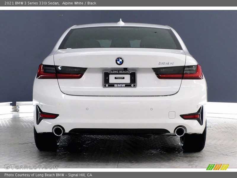 Alpine White / Black 2021 BMW 3 Series 330i Sedan