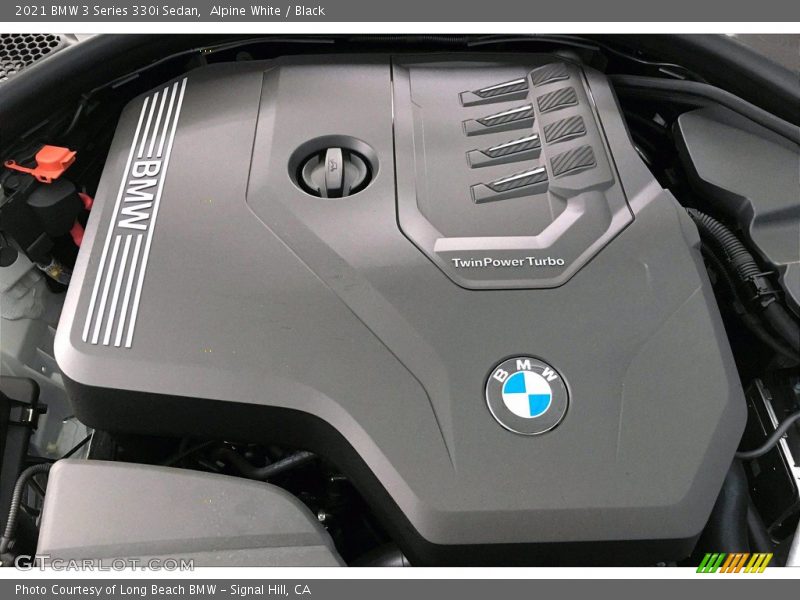 Alpine White / Black 2021 BMW 3 Series 330i Sedan