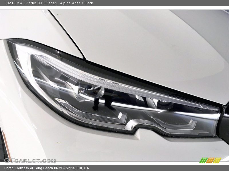 Alpine White / Black 2021 BMW 3 Series 330i Sedan