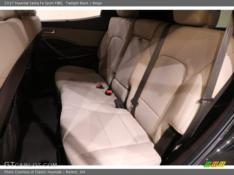 Twilight Black / Beige 2017 Hyundai Santa Fe Sport FWD