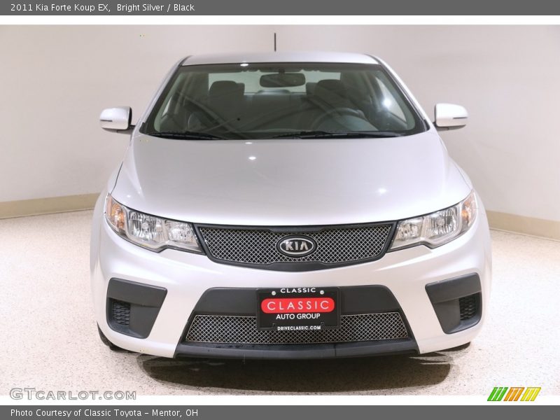 Bright Silver / Black 2011 Kia Forte Koup EX