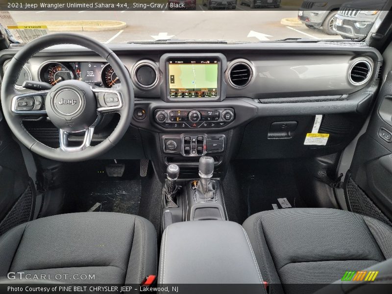 Sting-Gray / Black 2021 Jeep Wrangler Unlimited Sahara 4x4