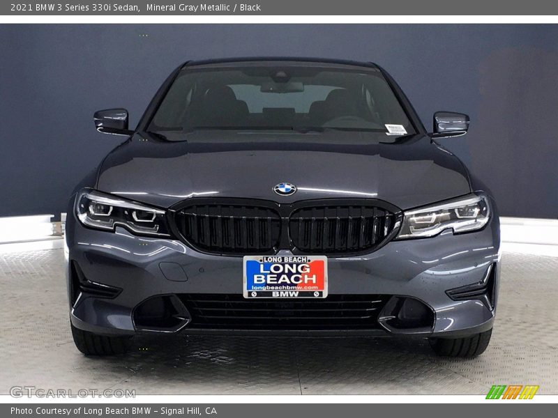 Mineral Gray Metallic / Black 2021 BMW 3 Series 330i Sedan