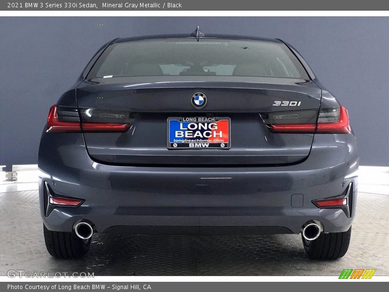 Mineral Gray Metallic / Black 2021 BMW 3 Series 330i Sedan