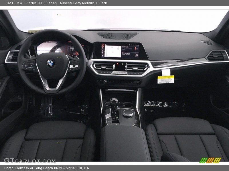 Mineral Gray Metallic / Black 2021 BMW 3 Series 330i Sedan