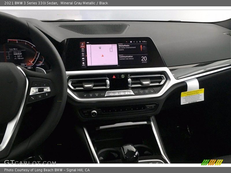 Mineral Gray Metallic / Black 2021 BMW 3 Series 330i Sedan