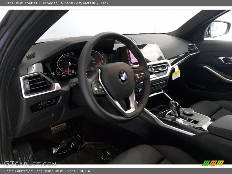 Mineral Gray Metallic / Black 2021 BMW 3 Series 330i Sedan