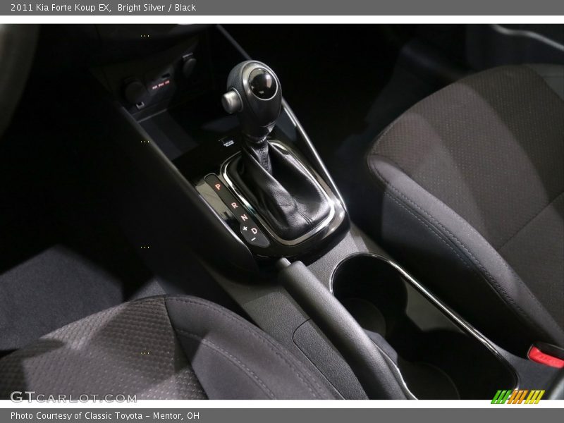 Bright Silver / Black 2011 Kia Forte Koup EX