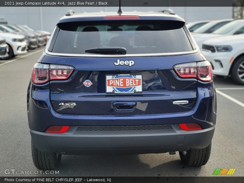 Jazz Blue Pearl / Black 2021 Jeep Compass Latitude 4x4